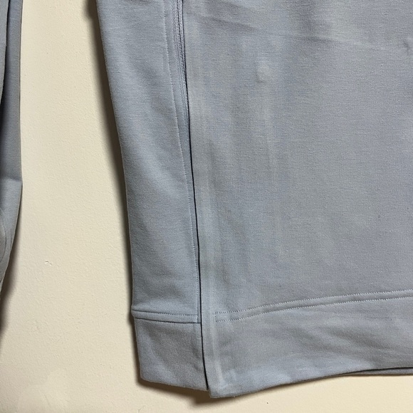 Lululemon Light Blue Crewneck Sweatshirt with Minimal Branding - Picture 3 of 11